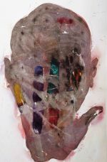 Miguel Collantes Depaz_Mal de ojo 1_ Acuarela sobre papel_ 75 x 56 cms.