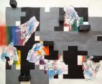 Miguel Collantes Depaz_Mal de ojo 3_Acuarela sobre papel_ 89 x 113 x 5 cms.