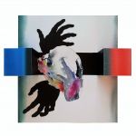 Miguel Collantes Depaz_San Bruno_ Acuarela sobre papel_ 48 x 44 x 10 cms.